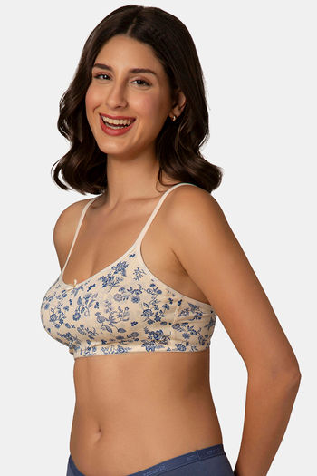 Every de by Amante Double Layered Non Wired Full Coverage Super Support Bra - Floral Print — image 2